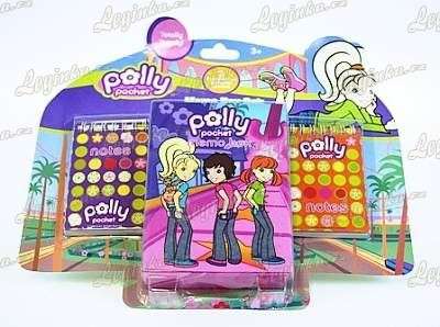 Polly Pocket Zápisníky s krabičkou