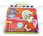Polly Pocket Zápisník s vodovými barvami