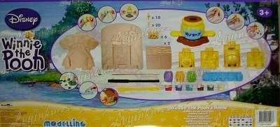 Medvídek Pú Kreativní sada na výrobu domečku